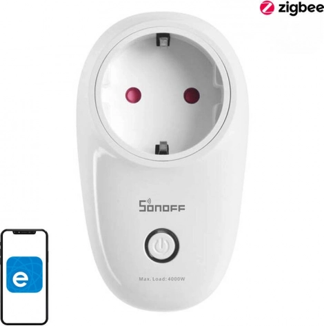 Inteligentne gniazdko Zigbee SONOFF S26 (Typ F)
