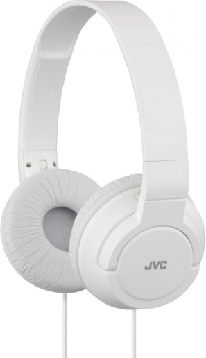 Lekkie słuchawki nauszne JVC HA-S180 białe