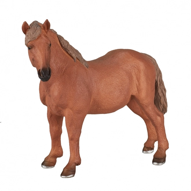 Figurka brązowej klaczy Suffolk Punch