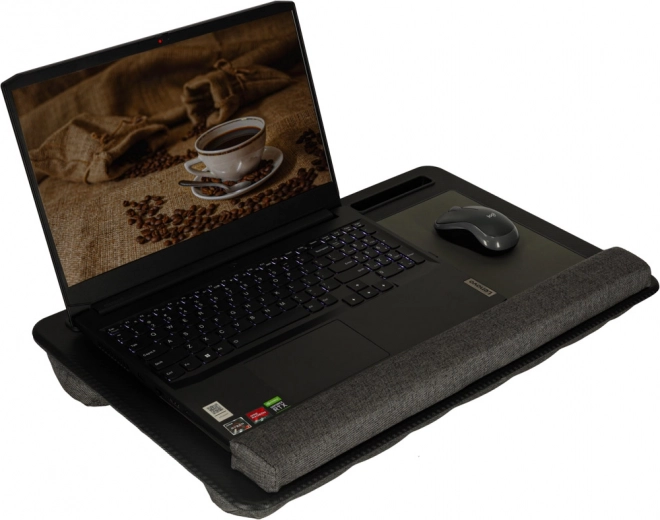 Stabilna i wygodna podstawa z poduszką