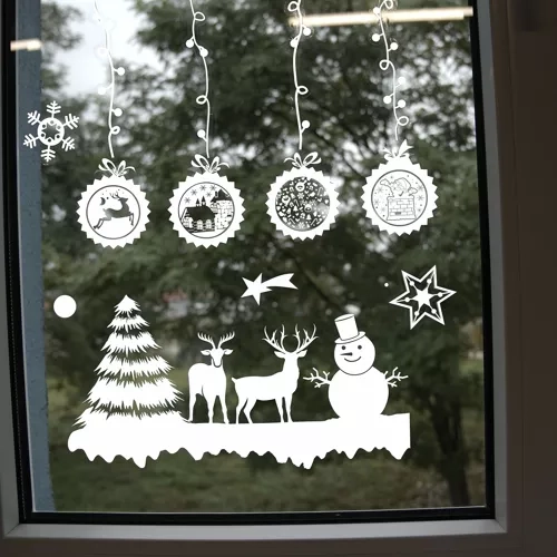 Ruhhy Świąteczne naklejki na okno 22253