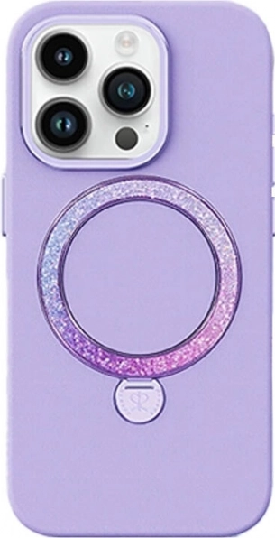 Etui Joyroom Dancing Circle do iPhone 14 Pro fioletowe