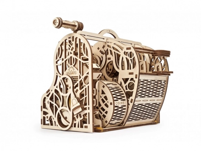 Ugears 3D drewniane mechaniczne puzzle Kasa