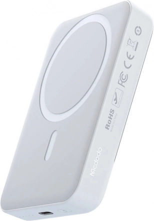 Mcdodo magnetyczny powerbank 10000 mAh, 20 W (biały)