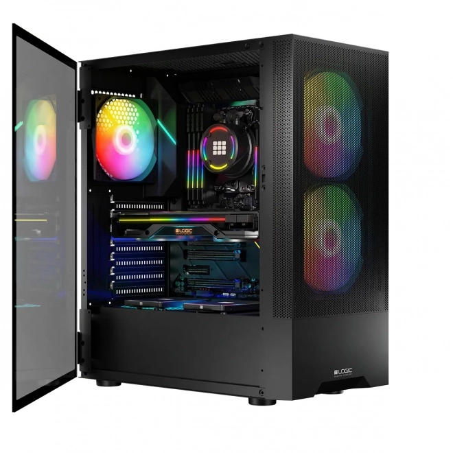 Obudowa Arya ARGB USB 3.0 Midi Tower czarna