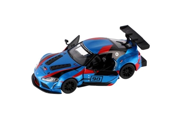 Auto Kinsmart Toyota GR Supra Racing metalowy 13 cm