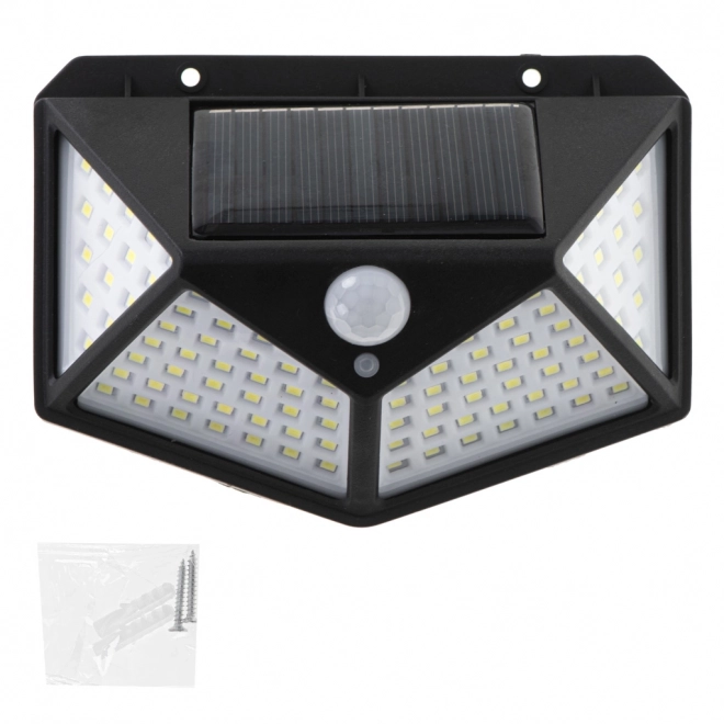 Solarná lampa LED z czujnikiem ruchu i ściemnieniem