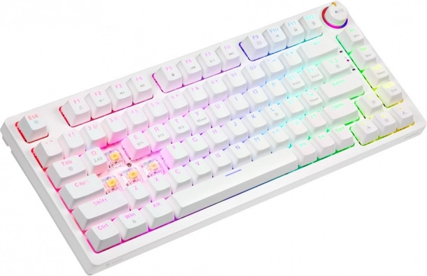 Mechaniczna klawiatura Phenix White Gateron Yellow