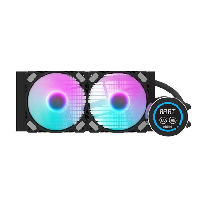 Chłodnica wodna Darkflash DN-D240 czarna