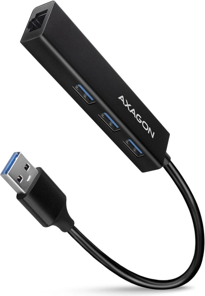 Wieloportowy hub USB AXAGON HMA-GL3A 4w1, 5 Gb/s