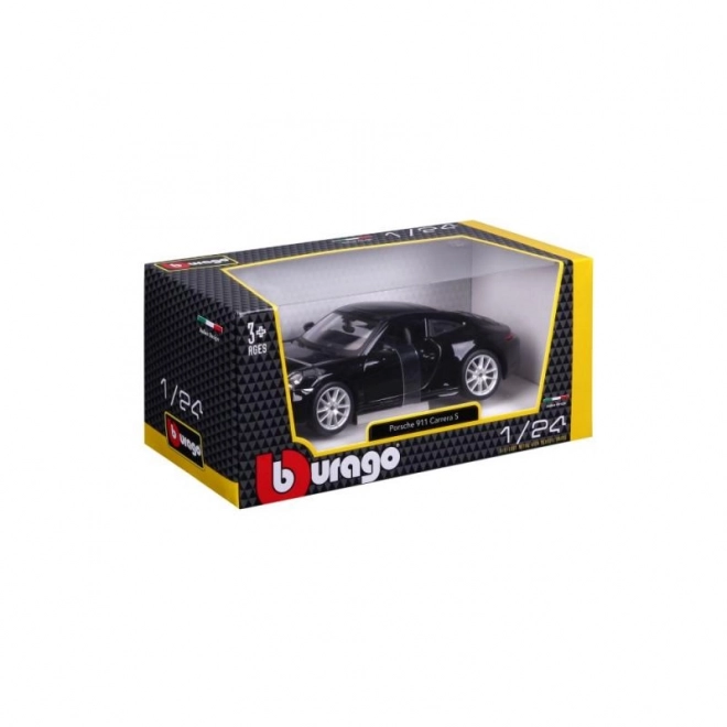 Model samochodu Porsche 911 Carrera S czarny
