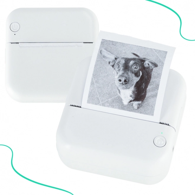Mini drukarka termiczna do zdjęć i notatek z Bluetooth