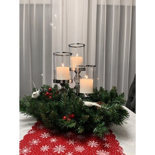 Syntetyczne gałązki świerkowe 29 cm - opakowanie 40 sztuk