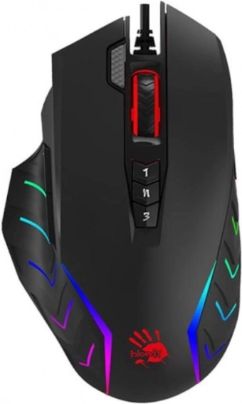 Mysz gamingowa A4TECH Bloody J95 Stone Black USB