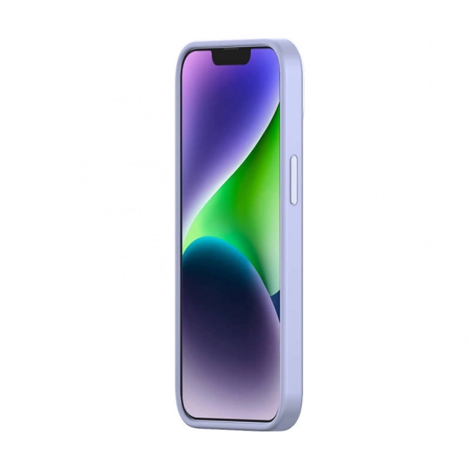 Etui Baseus Liquid Silica Gel do iPhone 14 Plus lawendowe