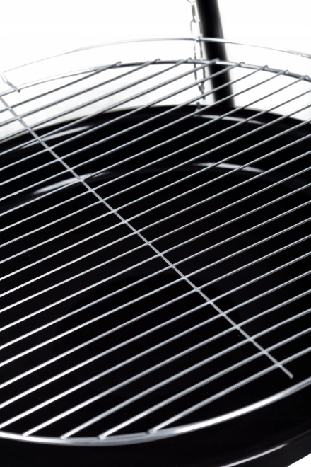 Grill ogrodowy Ogrodowy grill kominkowy z rusztem na trójnogu