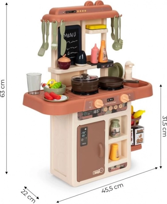 ECOTOYS Kuchnia z dźwiękiem i światłem