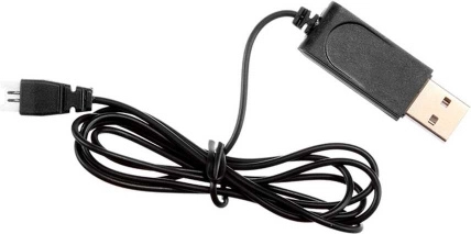 USB ładowarka do baterii 3,7 V 380–430 mAh (drony CARRERA)