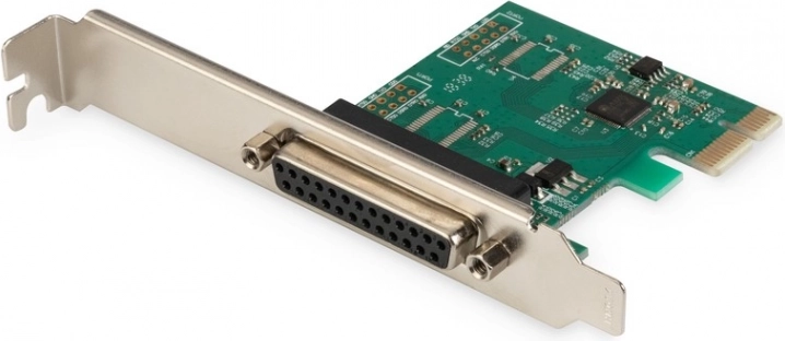 Kontroler PCIe LPT z 1× DB25 (low profile) – DIGITUS