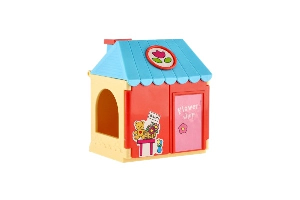 Plastowy domek z pupilem