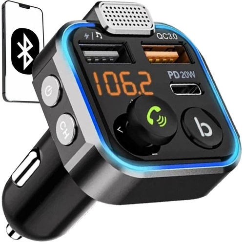 Bluetooth FM nadajnik/ladowarka Xtrobb 22355