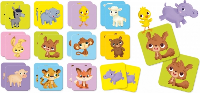 Wesołe zwierzątka motywują do zabawy