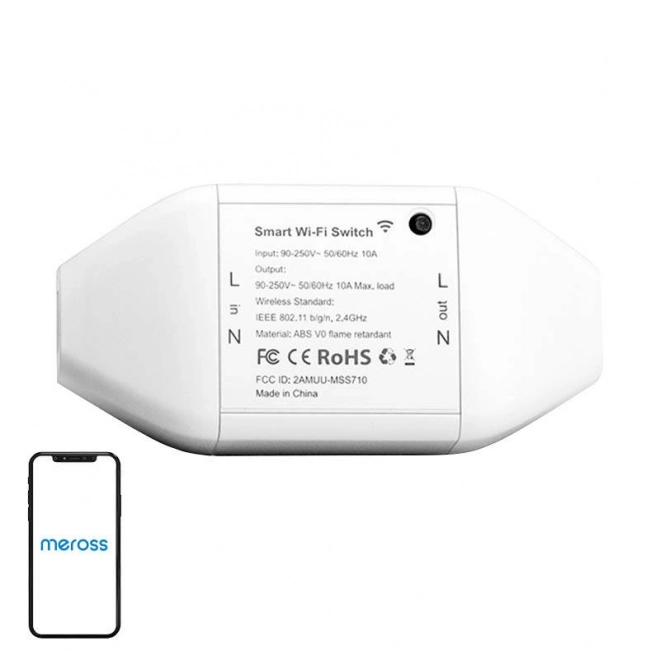 Inteligentny przełącznik Wi-Fi Meross dla Apple HomeKit