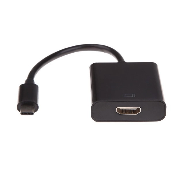 Adapter USB typu C na HDMI (F) czarny