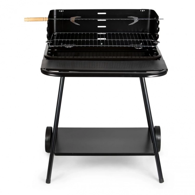 Przenośny grill ogrodowy z półką 2 ruszty SL5434P