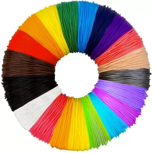 PLA 3D filamenty - 20 szt. x 20m Kruzzel 19876