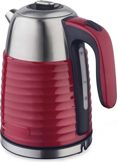 Metalowy czajnik elektryczny Maestro 1,7 l 2200 W czerwony