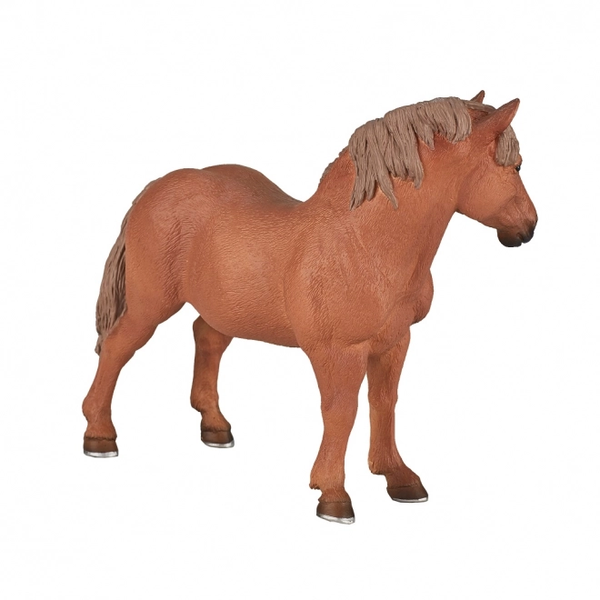 Figurka brązowej klaczy Suffolk Punch