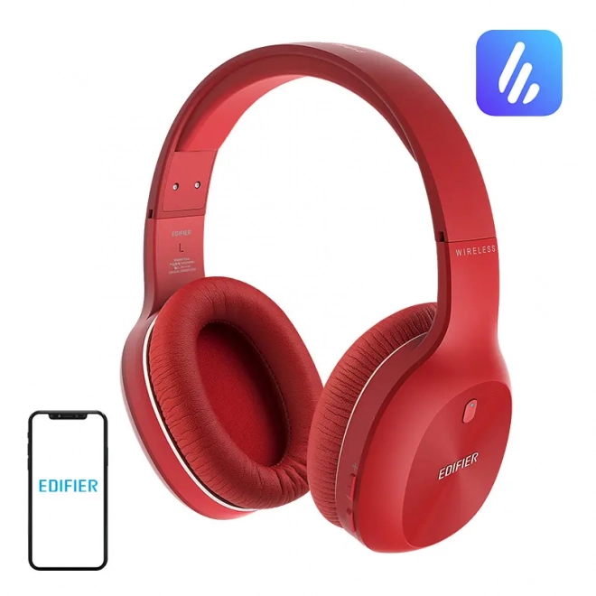 Bezprzewodowe słuchawki Edifier W800BT Plus (czerwone)