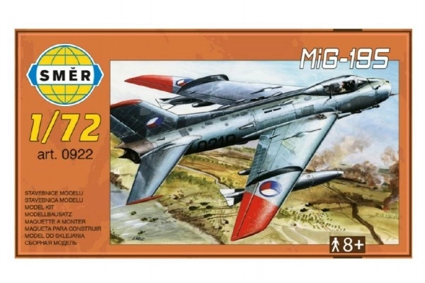 Model MIG-19S 12,5x18cm w pudełku 25x15x5cm