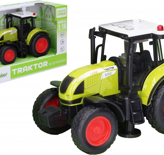 Traktor z napędem bezwładnościowym ze świetlnymi i dźwiękowymi efektami 18 cm