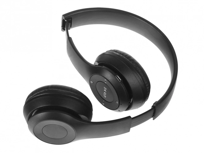Bezprzewodowe słuchawki p47 bluetooth mikrofon mp3 – Czarne