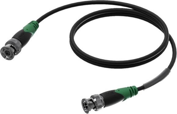 Kabel koncentryczny BNC męski–męski 50 Ω, 1,5 m (RG58)