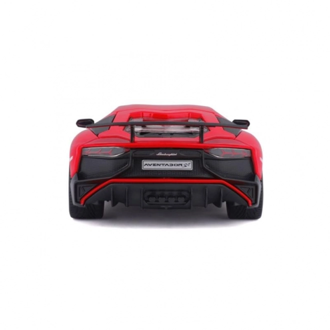 Metalowy model Bburago Lamborghini Aventador czerwony 1:24