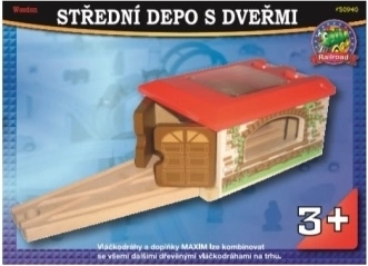 Maxim średnie depo dla pociągów z drzwiami