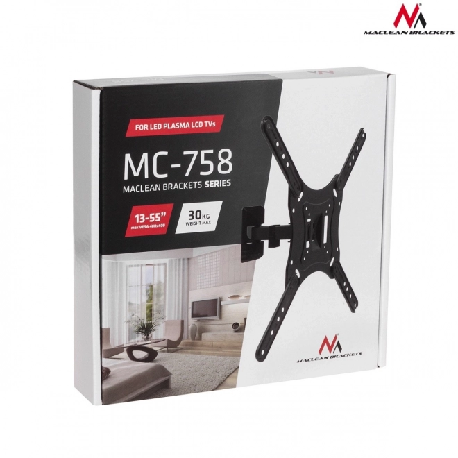Uchwyt na TV MC-758 13-55 cali 30 kg czarny