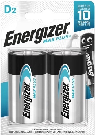 Baterie alkaliczne Max Plus D LR20, 2 szt.