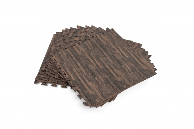 Piankowa mata pod basen ogrodowy 50 x 50 cm Bestway imitacja drewna - 12 sztuk