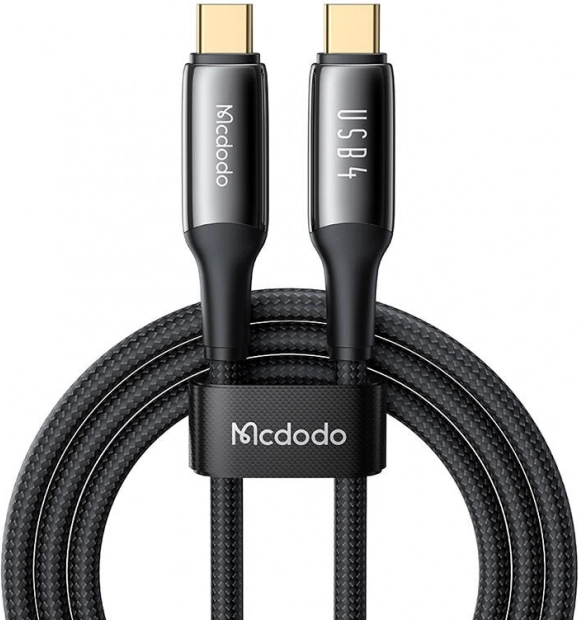 Kabel Mcdodo USB‑C do USB‑C, 240 W, 1,2 m (czarny)