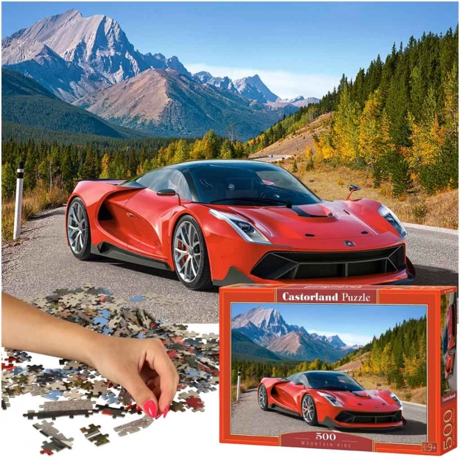 CASTORLAND Puzzle 500 elementów Mountain Ride 9+