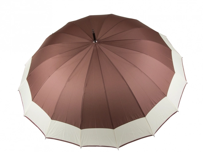 Elegancki mocny XXL parasol z antypoślizgową rączką
