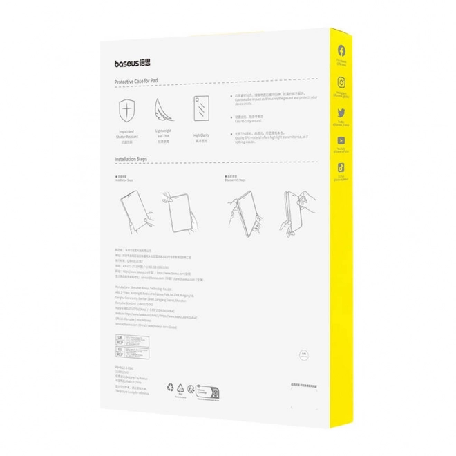 Ochronne etui Baseus Simple dla iPad Pro