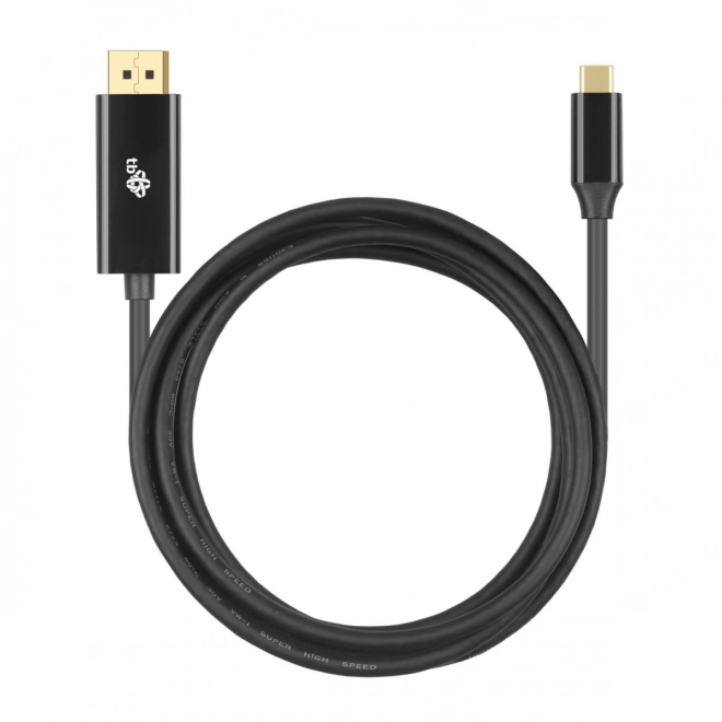 Kabel USB-C na DisplayPort 2m czarny