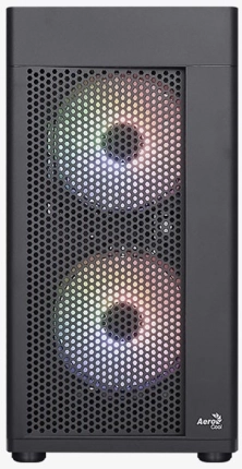 obudowa mini tower HEXFORM TG FRGB z USB 3.0 – czarna