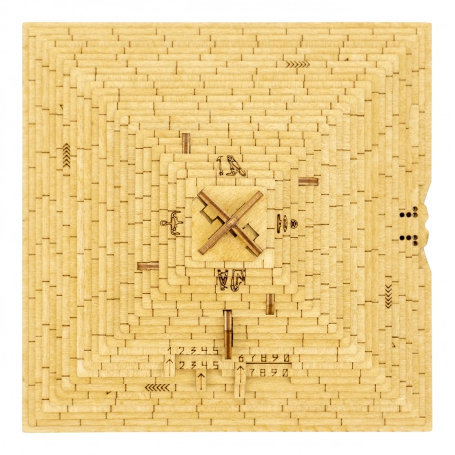 EscapeWelt Drewniany łamigłówka Piramida