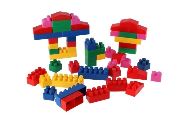Klocki LORI 3 plast 50szt w pudełku 19x28x10cm